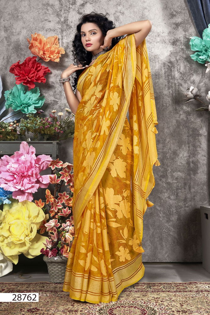 Veda Vol 2 By Vallabhi Brasso Printed Sarees Wholesale Suppliers In Mumbai
